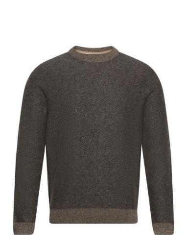 Marameo Tops Knitwear Round Necks Brown BOSS