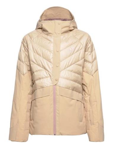 Ragnhild Down Jacket Sport Sport Jackets Beige Kari Traa