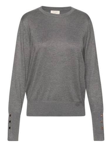 Fqkatie-Pullover Tops Knitwear Jumpers Grey FREE/QUENT