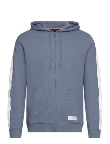 Hwk Fz Hoodie Tops Sweat-shirts & Hoodies Hoodies Blue Tommy Hilfiger