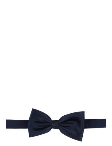 Solid Bow Tie Polyester Rusetti Navy Portia 1924