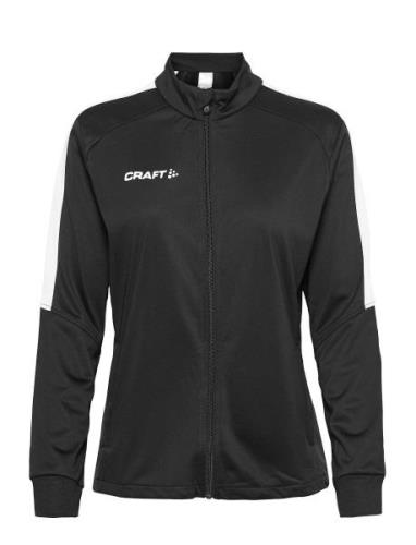 Progress Jacket W Sport Sweat-shirts & Hoodies Sweat-shirts Black Craf...