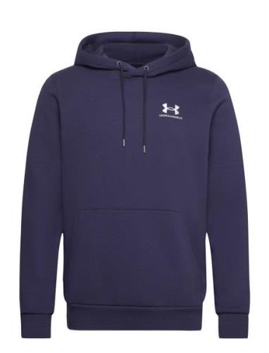 Ua Essential Fleece Hoodie Tops Sweat-shirts & Hoodies Hoodies Navy Un...