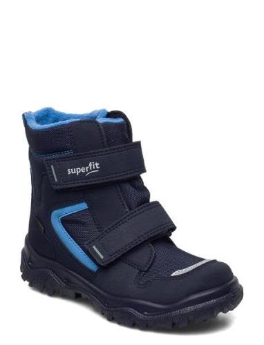 Husky1 Talvikengät Tarroilla Blue Superfit