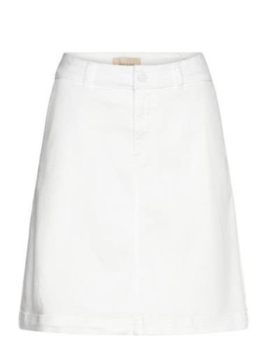 Fqharlow-Skirt Lyhyt Hame White FREE/QUENT