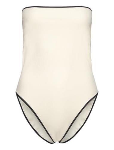 Nima White Swimsuit Uimapuku Uima-asut White ALOHAS