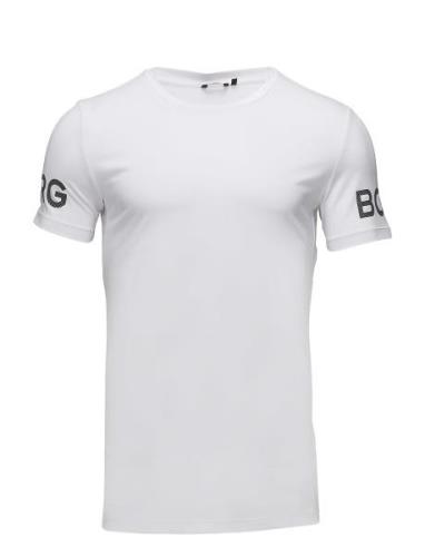 Borg T-Shirt Sport T-shirts Short-sleeved White Björn Borg