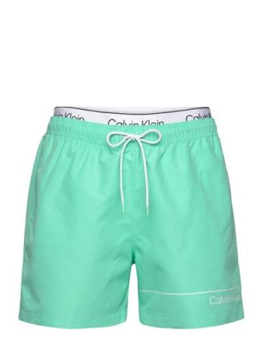 Medium Double Wb Uimashortsit Green Calvin Klein