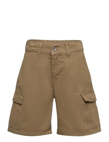 Rees Cargo Shorts Bottoms Shorts Beige Grunt