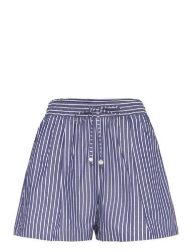 Esme Blue And White Stripe Shorts Bottoms Shorts Casual Shorts Blue AL...