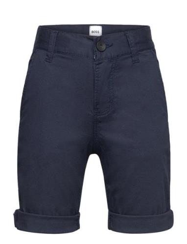 Bermuda Shorts Bottoms Shorts Navy BOSS