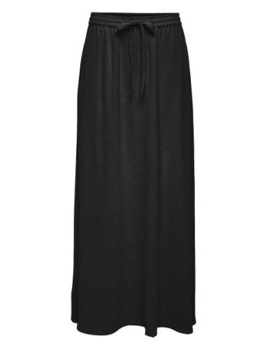 Onlmette Life Hw Long Skirt Wvn Pitkä Hame Black ONLY