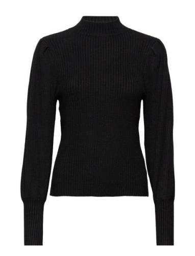 Onlkatia L/S Highneck Pullover Knt Tops Knitwear Jumpers Black ONLY