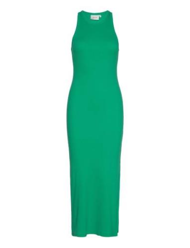 Drewgz Sl Long Dress Polvipituinen Mekko Green Gestuz