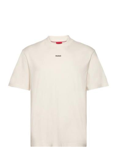 Dapolino Designers T-shirts Short-sleeved Cream HUGO