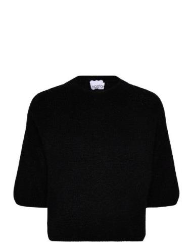 Mimi Knit Jumper Tops Knitwear Jumpers Black Noella