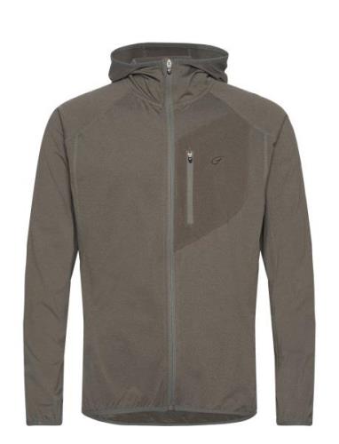 Murrin Jkt M Sport Sweat-shirts & Hoodies Hoodies Brown Five Seasons