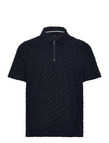 Ansom Tops Polos Short-sleeved Navy Ted Baker London