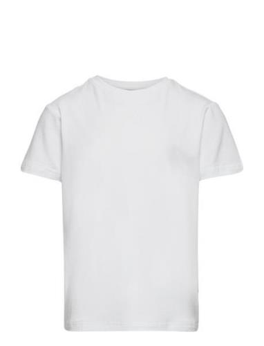 Jbs Of Dk Boys O-Neck Fsc Tops T-shirts Short-sleeved White JBS Of Den...