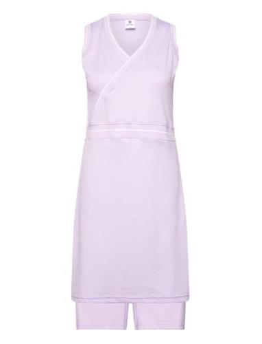 Paris Sl Dress Lyhyt Mekko Purple Daily Sports