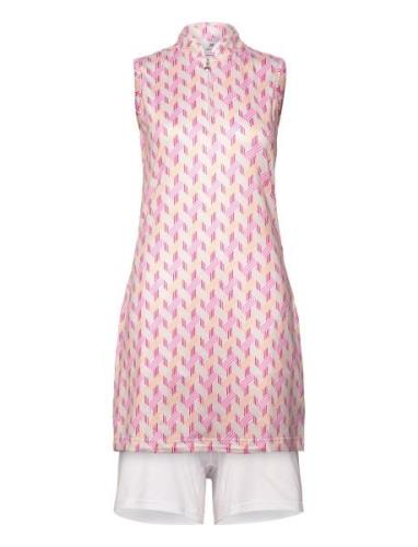 Perugia Sl Dress Lyhyt Mekko Pink Daily Sports