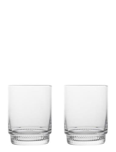 Saga Tumbler, 2-Pack Home Tableware Glass Drinking Glass Nude Sagaform