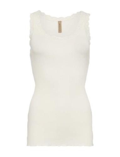 Sc-Sarona Tops T-shirts & Tops Sleeveless Cream Soyaconcept