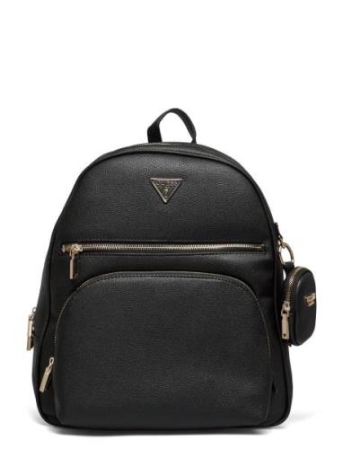 Power Play Large Tech Backpack Reppu Laukku Black GUESS