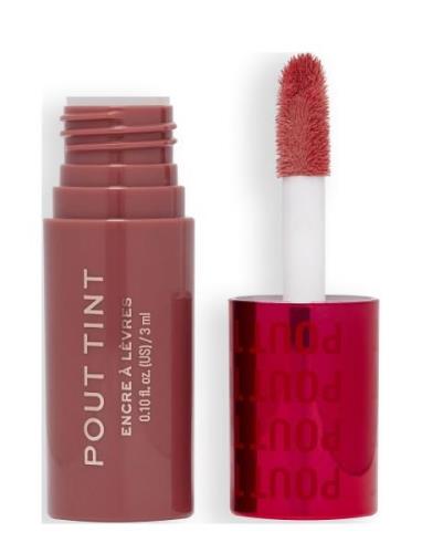 Revolution Pout Tint Nude Dreams Huulikiilto Meikki Pink Makeup Revolu...