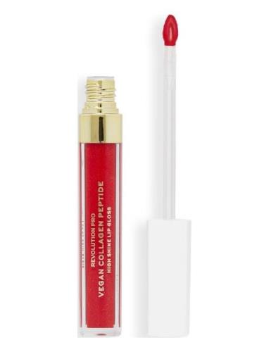 Revolution Pro Vegan Collagen Peptide High Shine Lip Gloss Cherie Huul...