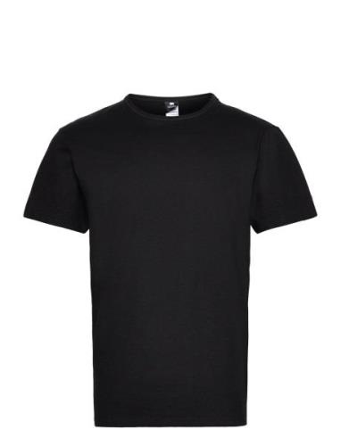 Dovre T-Shirts 1/4 Ærme Organi Tops T-shirts Short-sleeved Black Dovre