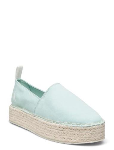 Platform Espadrille Ml Btw Matalat Sandaalit Espadrillot Blue Calvin K...