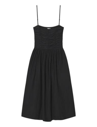 Silkey Smock Dress Polvipituinen Mekko Black Once Untold