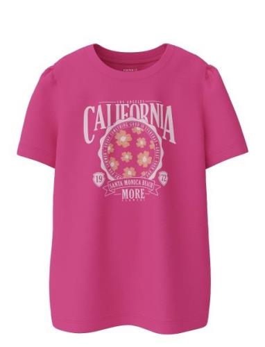 Nkfkiami Ss Top Pb Tops T-shirts Short-sleeved Pink Name It