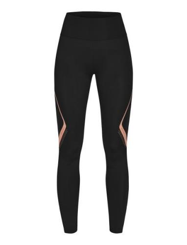 Speed Line Tights Sport Running-training Tights Black Röhnisch