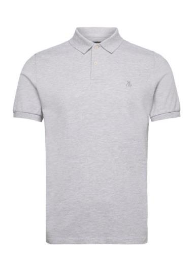 Polos Short Sleeve Tops Polos Short-sleeved Grey Marc O'Polo