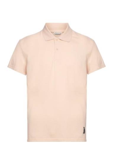 Borg Polo Shirt Tops Polos Short-sleeved Cream Björn Borg