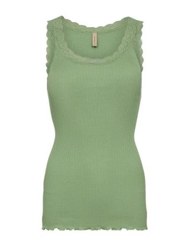 Sc-Sarona Tops T-shirts & Tops Sleeveless Green Soyaconcept