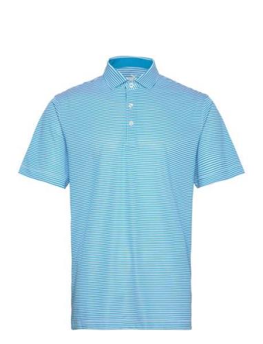 Isle Pique Polo Tops Polos Short-sleeved Blue PUMA Golf