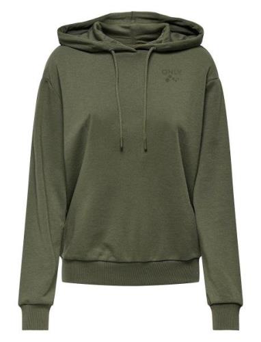 Onpjimba Life Ls Hood Swt Tops Sweat-shirts & Hoodies Hoodies Khaki Gr...