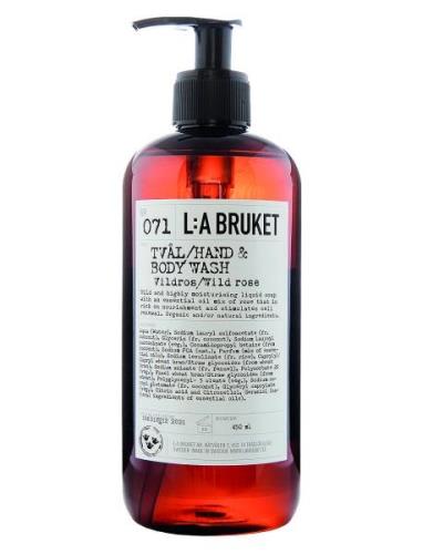 071 Hand & Body Wash Wild Rose Suihkugeeli Nude L:a Bruket