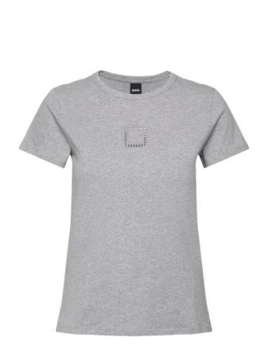 Eventsa4 Tops T-shirts & Tops Short-sleeved Grey BOSS