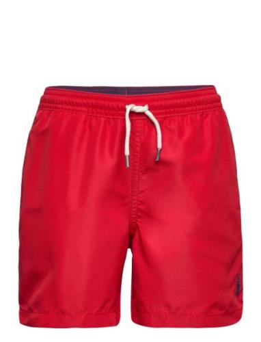 Traveler Swim Trunk Uimashortsit Red Ralph Lauren Kids