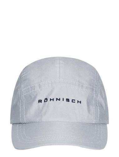 Sporty Cap Sport Headwear Caps Silver Röhnisch