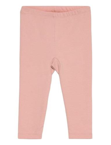 Leggings - Solid Bottoms Leggings Pink Fixoni