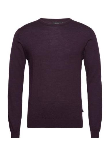 Margrate Tops Knitwear Round Necks Purple Matinique