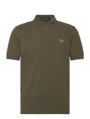 The Fred Perry Shirt Tops Polos Short-sleeved Green Fred Perry