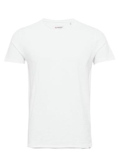 Konrad Slub S/S Tee Tops T-shirts Short-sleeved White Gabba