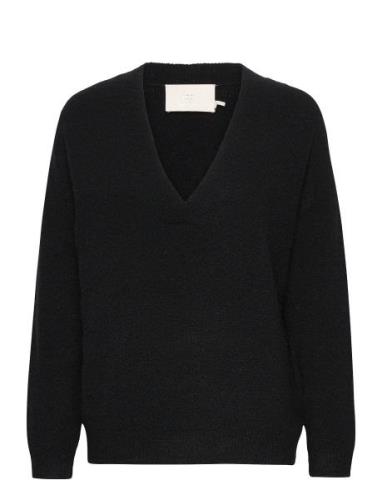 Norakb V-Neck Tops Knitwear Jumpers Black Karen By Simonsen