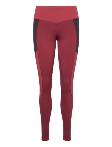 Adv Essence Warm Tights W Sport Running-training Tights Burgundy Craft